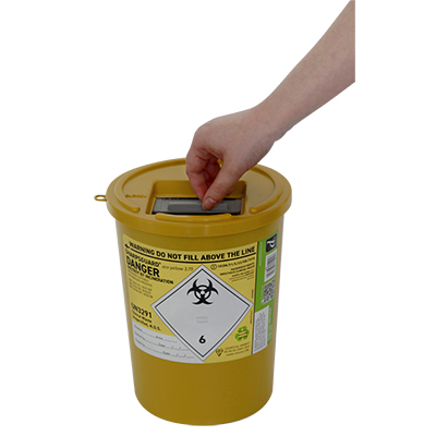 Sharps Bin 3.75 ltr