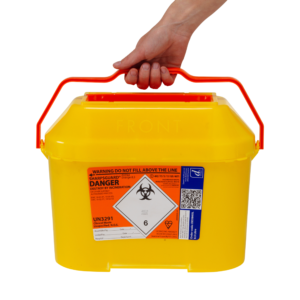 Sharps bin 8.5 ltr.